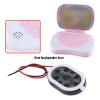 The Lord of the Tools 10Pcs 8 Ohm 1W Magnetic Speakers Replacement Mini Metal Speakers Mini DIY Magnetic Speaker Replacement Loudspeaker 20x14mm/ 0.78x0.55inch view 2