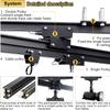 98" x 98" Pantograph Studio Ceiling Rail System Complete Kit with 43-200CM Photography Ceiling Lamp Hanger Studio Lighting Support Rail System (2.52.5M-C) view 4