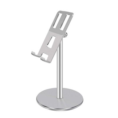 Aluminum Alloy Tablet Phone Holder Adjustable Tablet Desktop Stand for Phone Mount (Color : B)