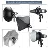 Godox S2 Speedlite Bracket with Handle for Godox AD100Pro II, AD200Pro ii, V1, V100 Round Head Speedlite, V860IIi / TT685 / TT600 Falsh, Bowens Mount Speedlite for Softbox Umbrella Snoot view 3