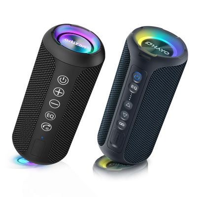 Ortizan X10 Black & X8 Pro Portable Bluetooth Speaker, IPX7 Waterproof Wireless Speaker with Loud Stereo Sound (Notice: This Bundled Product Does Not Support TWS Pairing)