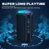 Ortizan X10 Black & X8 Pro Portable Bluetooth Speaker, IPX7 Waterproof Wireless Speaker with Loud Stereo Sound (Notice: This Bundled Product Does Not Support TWS Pairing) view 4