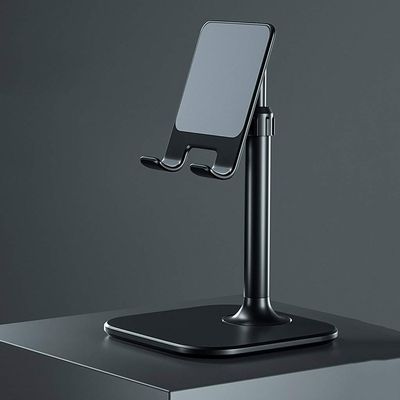Alloy Lifting Desktop Tablet Phone Stand Holder Adjustable Tablet Desk Mobile Phone Mount (Color : Whitestyle)