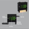 HANNLOMAX HX-204Wi Alarm Clock Radio with Wireless Charging Pad and Dual USB Ports (Type-A and Type-C) for Charging, Smartwatch (Apple and Samsung) Charger Holder, AC Power Operation only. view 4