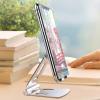 Mobile Phone Tablet Bracket Folding Bracket Portable Bracket Desktop Multi-Function Lazy Bracket (Color : Pink, Size : 7.5 * 8.5cm) view 4