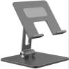 Aluminum Alloy Portable Holder Mobile Smartphone Support Tablet Stand for Mobile Holder Desk Cell Phone Holder (Color : Grey) view 1