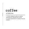 Coffee Wall Decals Quotes Vinyl Wall Art Decor Coffee Stickers for Kids Rooms Girls Boys Office Nursery Bedroom Living Room Playroom Home Wall Art Decor 24in view 2