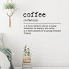 Coffee Wall Decals Quotes Vinyl Wall Art Decor Coffee Stickers for Kids Rooms Girls Boys Office Nursery Bedroom Living Room Playroom Home Wall Art Decor 24in view 4