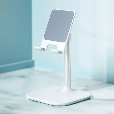 Alloy Lifting Desktop Tablet Phone Stand Holder Adjustable Tablet Desk Mobile Phone Mount (Color : Wit)