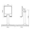 Alloy Lifting Desktop Tablet Phone Stand Holder Adjustable Tablet Desk Mobile Phone Mount (Color : Wit) view 2