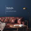 Midwife Word Definition Meaning Wall Stickers Decor Quotes Removable Vinyl Typographic Wall Decals Boho for Kids Rooms Girls Boys Living Room Bedroom Kitchen Wall Art Decor 36x36in view 1