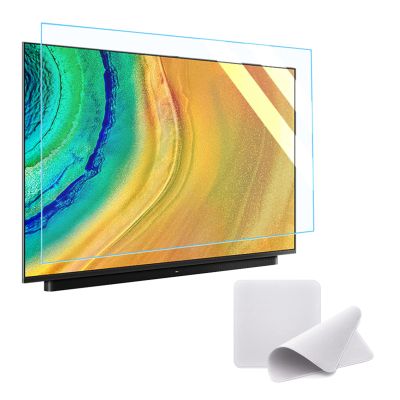 86" TV Screen Protector Film Filter for Standard or Curved - Filter Out Blue Light Glare Eye Protection Scratch Resistant - Anti Fingerprint Reduces Digital Eye Strain,75.9x43.5inch