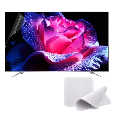 AIZYR Anti Blue Light 86 Inch TV Screen Protector Eye Protection Pet Soft Film Anti Glare Screen Filter Relieve Eye Fatigue Ultra-Clear for LED, LCD, Plasma Tvs and Monitors