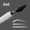 Apple Pencil Pen Tips Protector - TPU Pencil Nib Covers for iPad, Apple Pencil 2nd Generation, 1st Gen, Pro and USB-C by IFELI(White, 4pcs) view 4