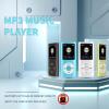MP3 Music Player, MP3 Player, Portable MP3 Players, Slim 1.8 Inch LCD Screen, with Earphone, Supports MP3, WMA, FLAC, APE, AAC, OGG and ACELP, Supports Up to 64G not Included(Black) view 2