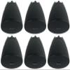 Rockville PEN-40T Black 4 in 70V Hanging Pendant Speaker, 2-Way Woofer Tweeter, Selectable Tap, 8 Ohm Mode, for Commercial Restaurant Audio, 6-Piece view 1