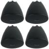 Rockville 4 PEN-40T Black 4" 70V Hanging Pendant Speakers Commercial/Restaurant