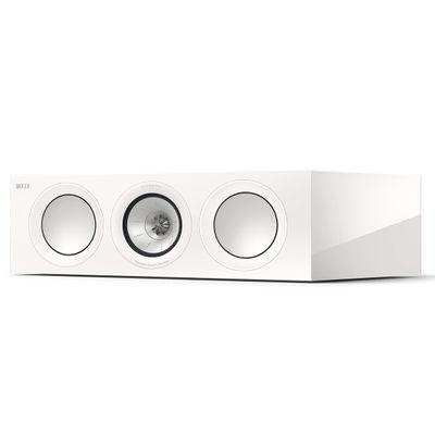 KEF R2 Meta Compact 3 Way Center Channel Speaker (Gloss White)