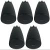 Rockville PEN-40T Black 4" 70V Hanging Pendant Speakers for Commercial/Restaurant Use, 8 Ohm/70V Operation, Polypropylene Cone, ABS Cabinet, 5-Piece