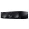 KEF R2 Meta Compact 3 Way Center Channel Speaker (Gloss Black) view 1