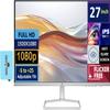 HP 527sw Monitor (Replaces Model m27fw) with 75Hz IPS, 27 inch FHD, Anti-Glare,Flicker-Free, 300 nits Display, Adjustable tilt,1 VGA, 2 HDMI, 99% sRGB Color, (2026 Model), w/Dockztorm Hub view 1