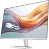 HP 527sw Monitor (Replaces Model m27fw) with 75Hz IPS, 27 inch FHD, Anti-Glare,Flicker-Free, 300 nits Display, Adjustable tilt,1 VGA, 2 HDMI, 99% sRGB Color, (2026 Model), w/Dockztorm Hub view 3