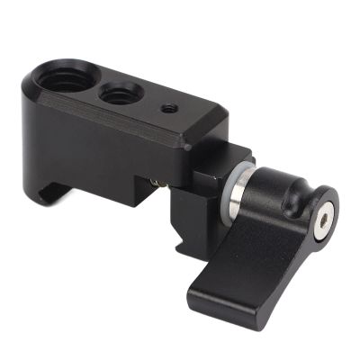 for Clamp to Rosette Mount Adapter for Rail Clamp Aluminum Alloy Camera Cage Extension Quick Release Clamp with 1/4 Inch 3/8 Inch Screw Hole for Vlog