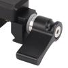 for Clamp to Rosette Mount Adapter for Rail Clamp Aluminum Alloy Camera Cage Extension Quick Release Clamp with 1/4 Inch 3/8 Inch Screw Hole for Vlog view 4