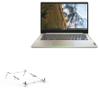 BoxWave Stand and Mount Compatible with Lenovo IdeaPad 5i Chromebook (82M8) - Pocket Aluminum Stand 3-in-1, Portable Multi Angle Viewing Riser - Metallic Silver view 1