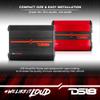 DS18 SXE-2500.1D/BK Car Amplifier Class D 1-Channel Monoblock Amp 800 x 1 RMS @1 Ohm 2500 Watts - Powerful and Compact Amp for Speakers in Car Audio System view 3