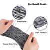 MMUSS Sleep Headphones Eye Mask for Sleeping Gray with Ultra-Thin HD Stereo Speakers Perfect for Insomnia, Side Sleepers, Nap, Snoring, Air Travel, Meditation,Relaxation(3.5mm Jack Small Size) view 3