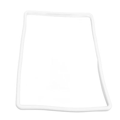 Navigation Screen Protector Frame Easy Install Car Central Control Screen Frame Cover (White)