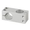 JUIYU Microscope Accessories Kit 25/32MM Cross Bracket Bearing Column Tube Piece Bracket Clamp for Single Arm Rotating Bracket Microscope Slides (Color : 32mm) view 1