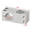 JUIYU Microscope Accessories Kit 25/32MM Cross Bracket Bearing Column Tube Piece Bracket Clamp for Single Arm Rotating Bracket Microscope Slides (Color : 32mm) view 2