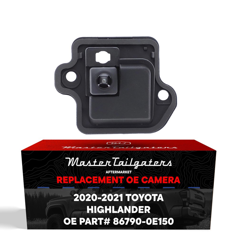 Master Tailgaters Replacement for Toyota Highlander + Hybrid w/o Video Display Mirror (2020-2021) Backup Camera OE Part # 86790-0E150