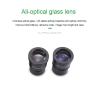 Microscope Accessories Kit 2PCS 10X 20X Stereo Microscope Eyepiece Professional High Eye Point Wide Angle Eyepiece Mounting Size 30.5mm Microscope Slides (Color : WF10X-22mm) view 2