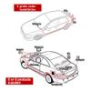 Car Parking Sensor, Rear Reversing Radar System with 4 Sensors, Wireless Reverse Backup LED Alarm Buzzer Reminder 5 Colors view 3