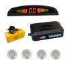 Car Parking Sensor, Rear Reversing Radar System with 4 Sensors, Wireless Reverse Backup LED Alarm Buzzer Reminder 5 Colors view 1