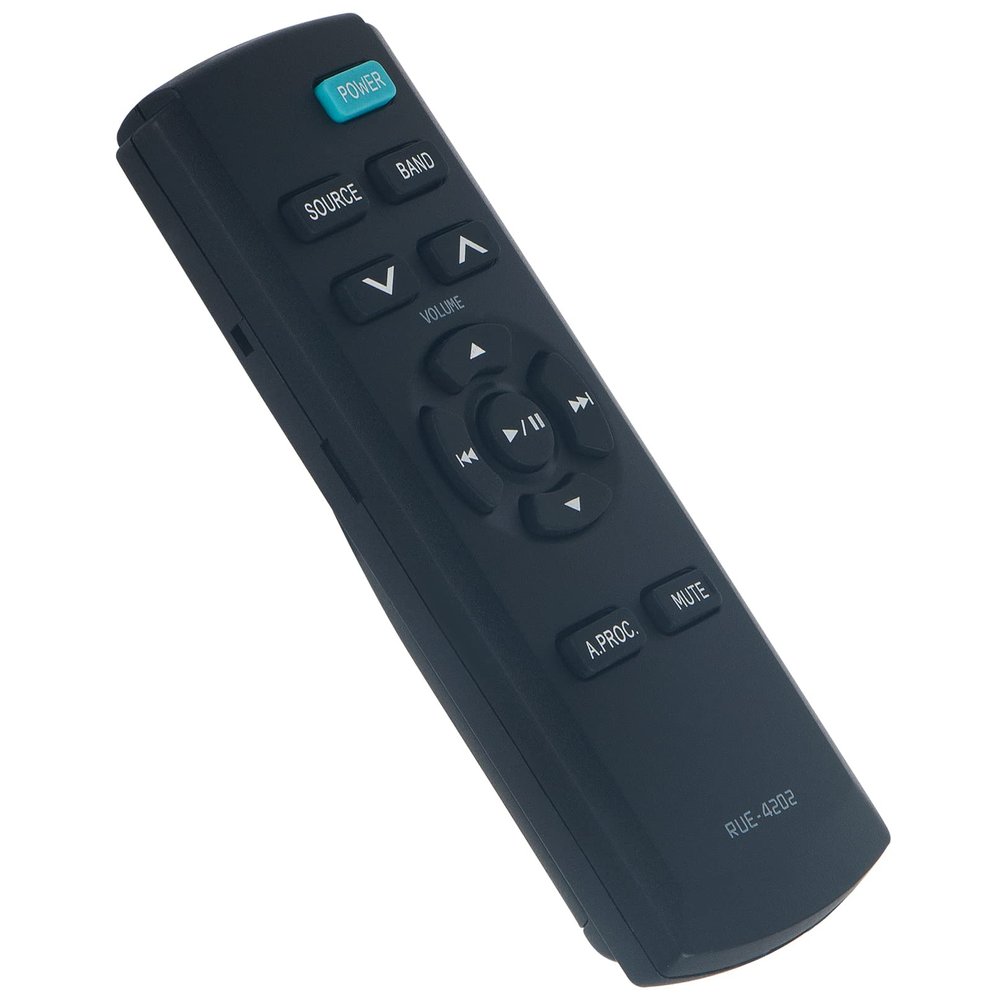 RUE-4202 Replace Remote Control Suitable for Alpine Car Receiver Stereo System CDA-105 CDE-141 CDE-143BT CDE-150 CDE-151 CDE-152 CDE-190R CDE-123R CDA-117E CDA-9887 CDE-124SXM CDE-133BT CDE-153BT
