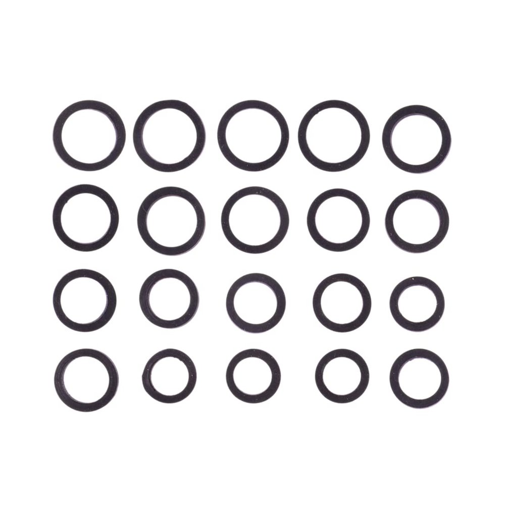 ciciTree 20Pcs 9mm-13mm Idle Tire Wheel Belt Loop Rubber Rings for Cassette Deck Recorder Tape