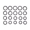 ciciTree 20Pcs 9mm-13mm Idle Tire Wheel Belt Loop Rubber Rings for Cassette Deck Recorder Tape view 1