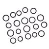 ciciTree 20Pcs 9mm-13mm Idle Tire Wheel Belt Loop Rubber Rings for Cassette Deck Recorder Tape view 2