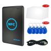 RFID NFC IC and ID Chip Card Reader Writer,125kHz/13.56mHz EM4100/S50 Access Control/Cabinet Locks Readable Writable Rewrite IC ID Tags Copier view 2