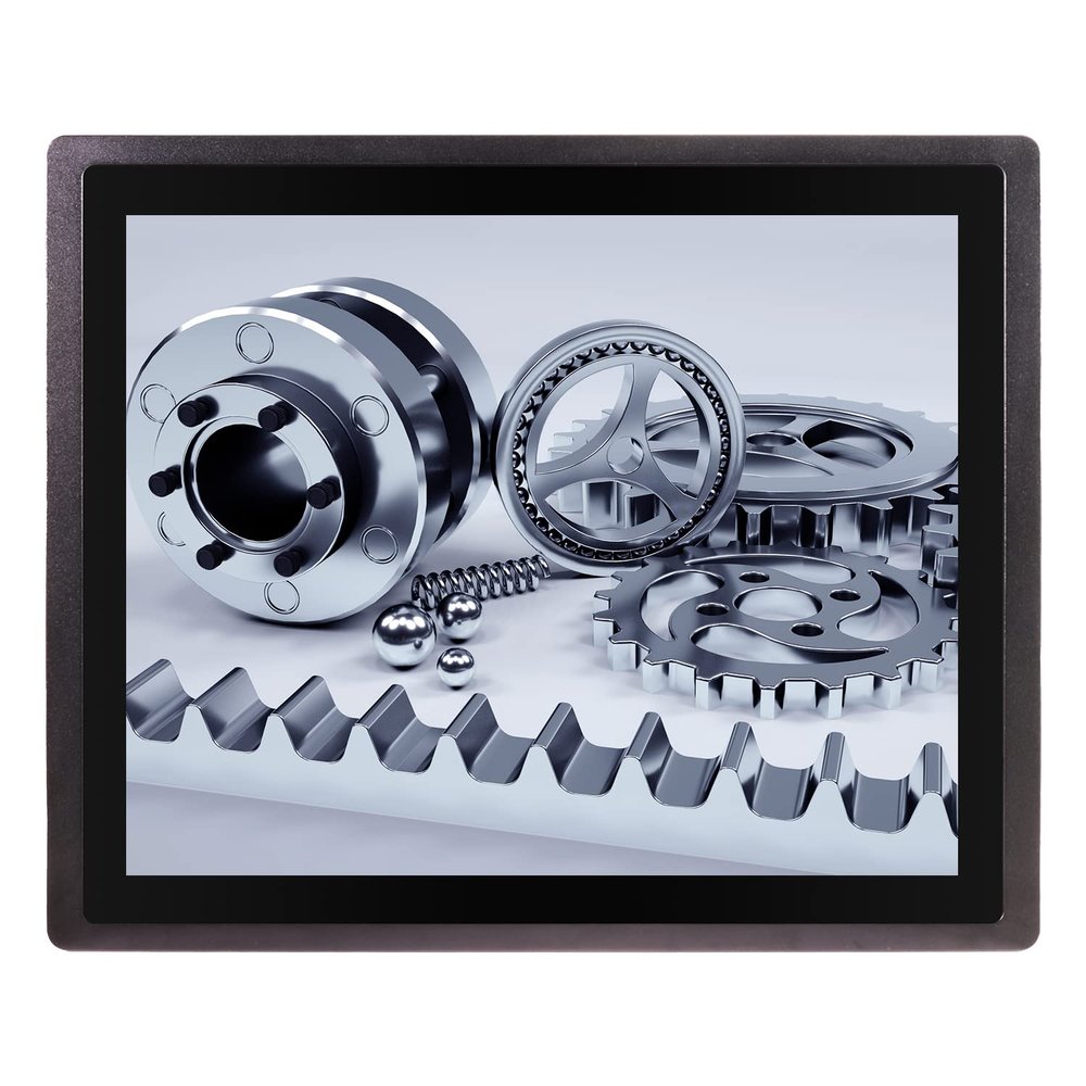LEANGLE 10.4" 4:3 Industrial Embedded Touch Screen Monitor,Capacitive Touch Screen,no Host, External Host