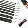 MOZTO 1pcs Black Insulated Braid Sleeving, for Home Garden 1/2/4/6/8/10/12/16/18/20/25/35/50mm Tight Wire Cable Gland Protection Cable Sleeve (Color : 25mm, Size : 5meter) view 2
