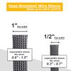 MOZTO 1pcs Black Insulated Braid Sleeving, for Home Garden 1/2/4/6/8/10/12/16/18/20/25/35/50mm Tight Wire Cable Gland Protection Cable Sleeve (Color : 20mm, Size : 5meter) view 3