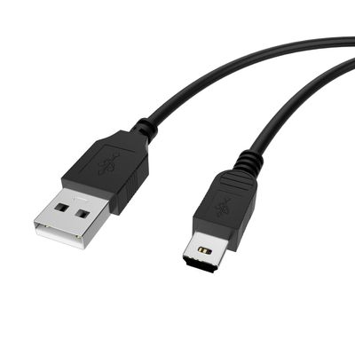 Toxaoii UC-E4 USB Cable Compatible with Nikon D610 D7000 D90 D80 D70s D70 D60 D40X D3000 D3100 D100 D200 D300 D1x D1h D2x D2h D2Hs D3 D3s D4 D3X Cameras Photo Data Transfer Cable (5FT,Black)