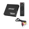 1080P Media Player with ONE AV Cable, Dual HDMI Outpus, Portable MP4 Player for Video/Photo/Music Support USB Drive/SD Card/HDD - HDMI/AV/VGA Output  view 1