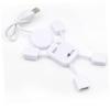 Mobestech Dispenser USB Hubs 4 PDA for Ports Mini Phone Multiple Splitter Expansion Data White USB Hub Portable Shape Creative People Home USB Hubs view 2