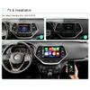 EWLSAC Android 13.0 Car Stereo Radio Player for Jeep Cherokee 2015-2018 10 Inch Touch Screen Car Audio Receiver with GPS Navigation Bluetooth Head Unit Supports Backup Camera(2G+32G) view 2